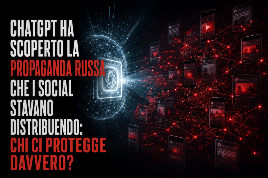 Rete di influenza sui social individuata da un sistema di intelligenza artificiale